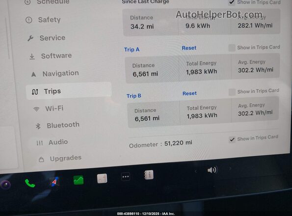 5YJ3E1EB8NF262534 2022 TESLA MODEL 3 Blue 