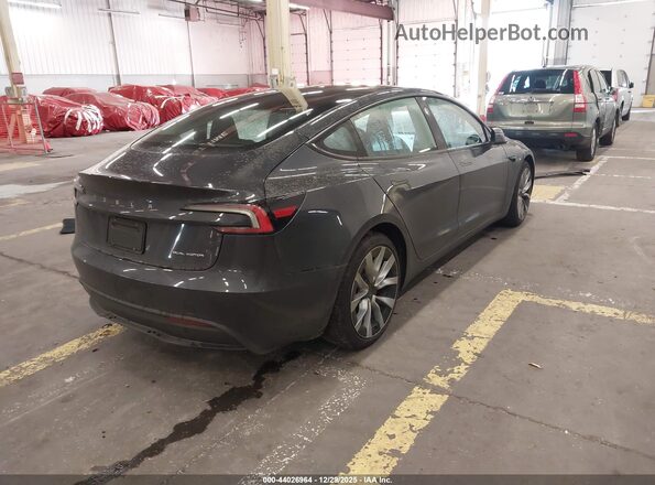 5YJ3E1EBXSF967346 2025 TESLA MODEL 3 Black Tył prawy
