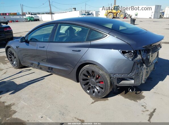5YJ3E1EC1PF580894 2023 TESLA MODEL 3 Gray 