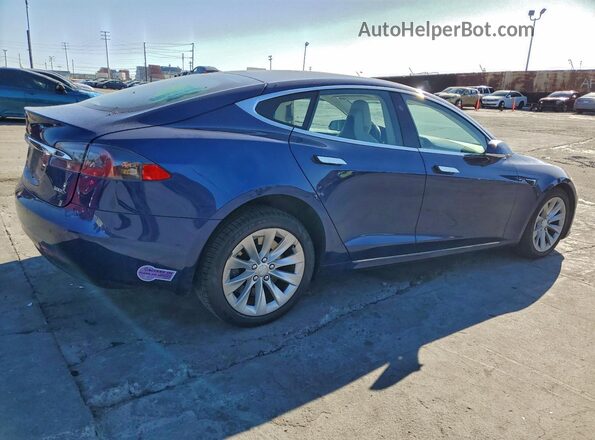 5YJSA1E23JF288041 2018 TESLA MODEL Blue Rear right