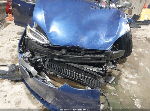 5YJSA1E29GF155339 2016 TESLA MODEL S Синий Вид спереди