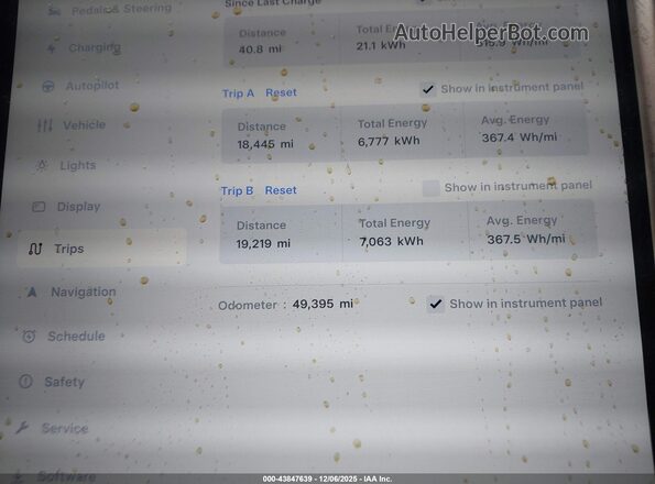 5YJSA1E29GF155339 2016 TESLA MODEL S Синий Вид задних сидений