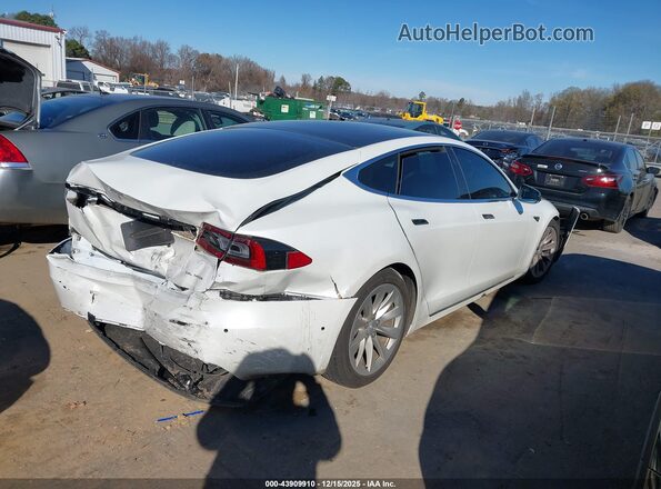 5YJSA1E29KF337311 2019 TESLA MODEL S White Задня права чверть