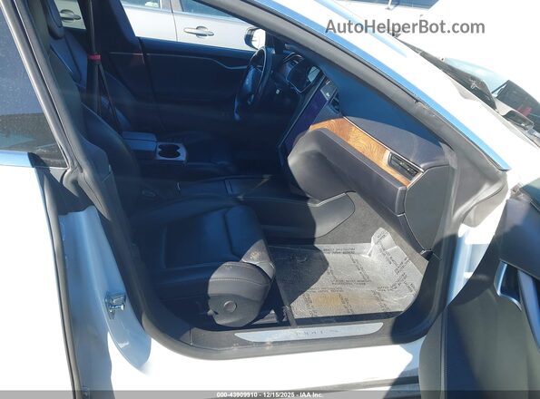 5YJSA1E29KF337311 2019 TESLA MODEL S White Вид салону спереду