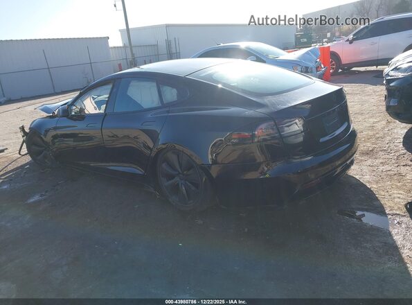 5YJSA1E55RF537056 2024 TESLA MODEL S Black Rear left