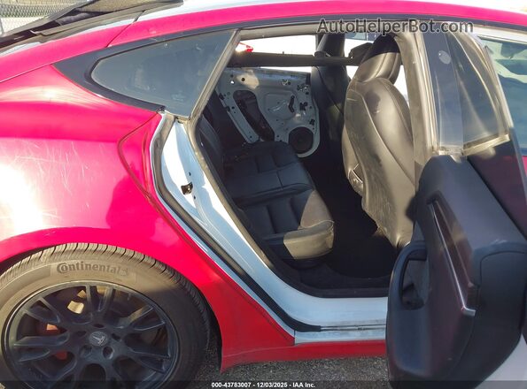 5YJSA1E56NF471787 2022 TESLA MODEL S Red Vista de la etiqueta del VIN