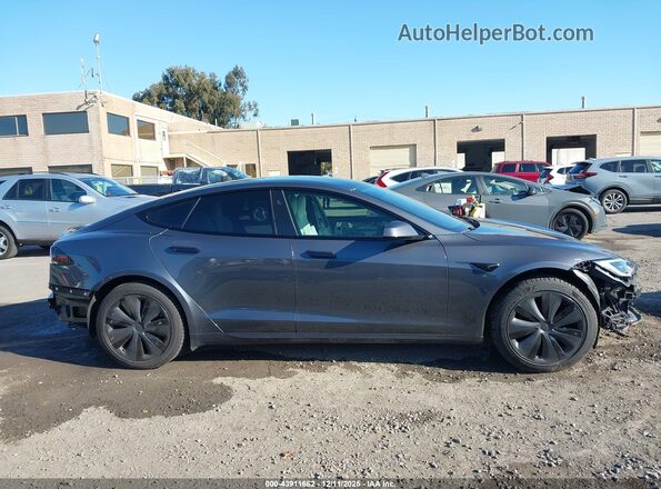 5YJSA1E59NF475834 2022 TESLA MODEL S Gray Widok wnętrza 360 stopni
