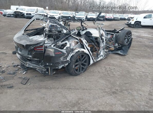 5YJSA1E59RF536637 2024 TESLA MODEL S Gray Задня права чверть