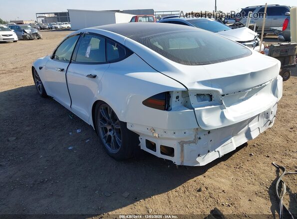 5YJSA1E5XRF537702 2024 TESLA MODEL S White Задня ліва чверть