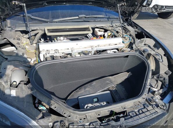 5YJSA1E62MF447025 2021 TESLA MODEL S Черный Вид сзади