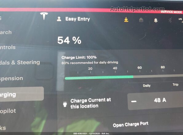 5YJSA1E62MF447025 2021 TESLA MODEL S Черный 