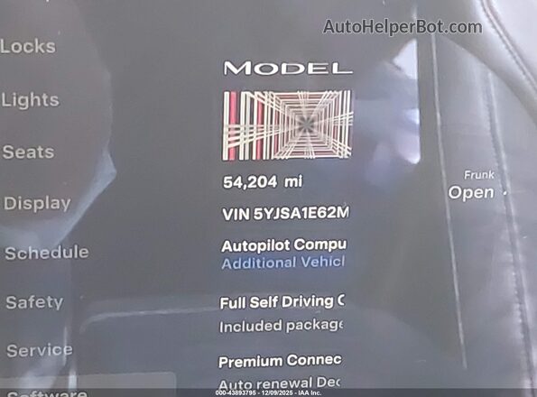 5YJSA1E62MF447669 2021 TESLA MODEL S Серый 