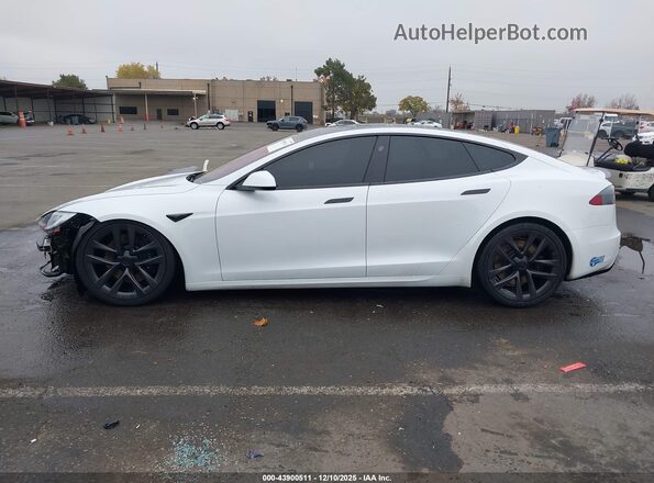 5YJSA1E63MF431884 2021 TESLA MODEL S White 