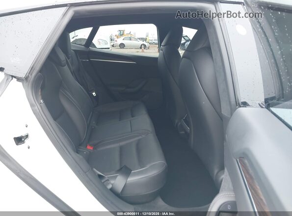 5YJSA1E63MF431884 2021 TESLA MODEL S White Vista de la etiqueta del VIN
