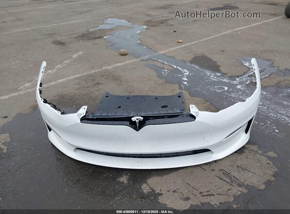 5YJSA1E63MF431884 2021 TESLA MODEL S White Vista del cuadro de instrumentos
