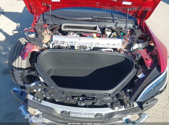 5YJSA1E64TF555841 2026 TESLA MODEL S Red Vista trasera