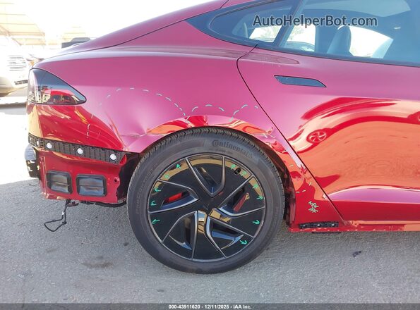 5YJSA1E64TF555841 2026 TESLA MODEL S Red 