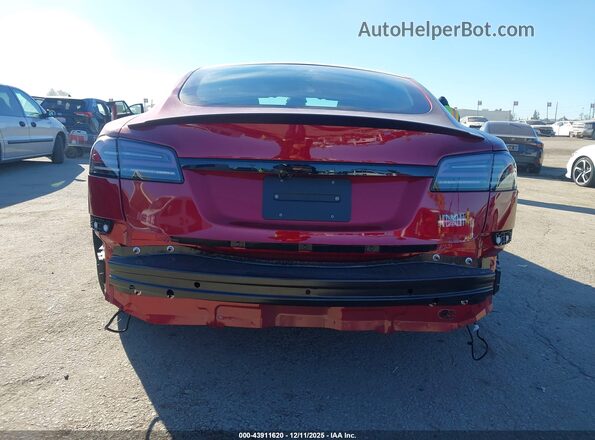 5YJSA1E64TF555841 2026 TESLA MODEL S Red 