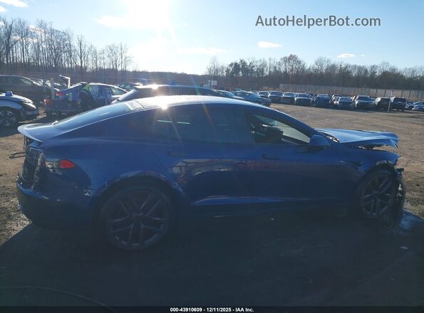 5YJSA1E67MF452950 2021 TESLA MODEL S Blue Vista interior de 360 grados
