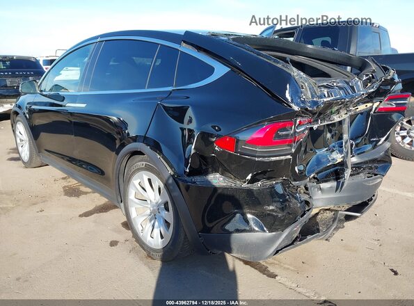 5YJXCBE20MF320552 2021 TESLA MODEL X Black Trasero izquierdo