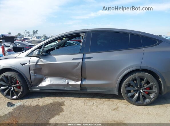 5YJXCBE26LF273414 2020 TESLA MODEL X Gray 