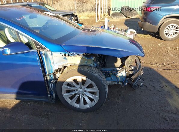 5YJXCBE29LF280891 2020 TESLA MODEL X Синий 