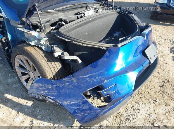 5YJXCDE2XGF025992 2016 TESLA MODEL X Blue Вид спереду