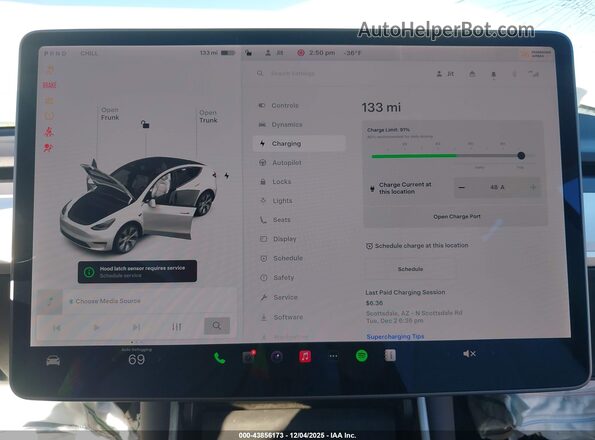 5YJYGDEE1LF035310 2020 TESLA MODEL Y White 