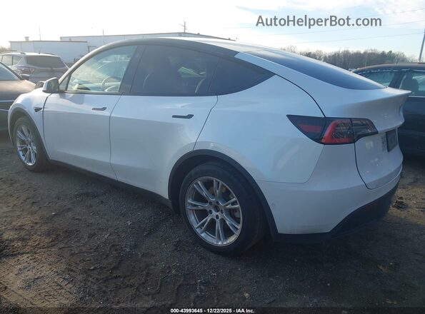 5YJYGDEE1MF095069 2021 TESLA MODEL Y Белый Задняя левая четверть