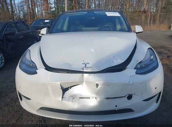 5YJYGDEE1MF095069 2021 TESLA MODEL Y Белый Вид щитка приборов