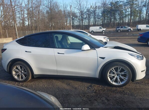 5YJYGDEE1MF095069 2021 TESLA MODEL Y Белый Вид задней части салона