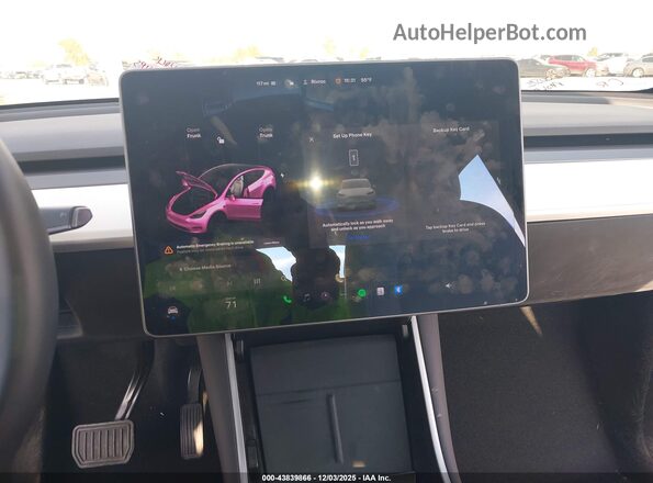 5YJYGDEE6LF020432 2020 TESLA MODEL Y Gray Вид задніх сидінь