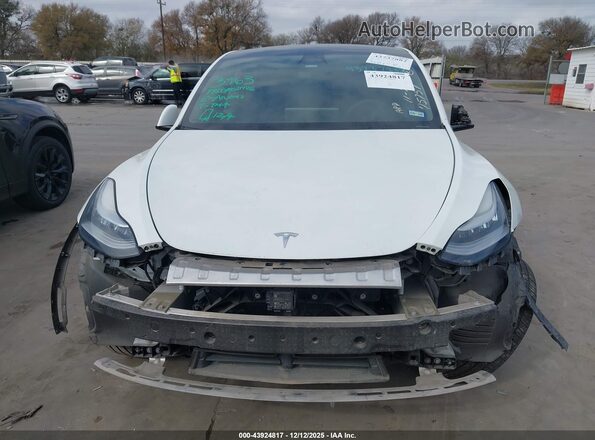 5YJYGDEE7LF011142 2020 TESLA MODEL Y White Вид щитка приладів