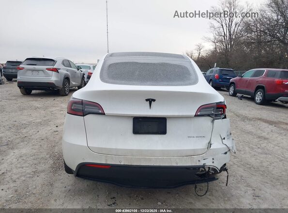 5YJYGDEE7MF138667 2021 TESLA MODEL Y White 