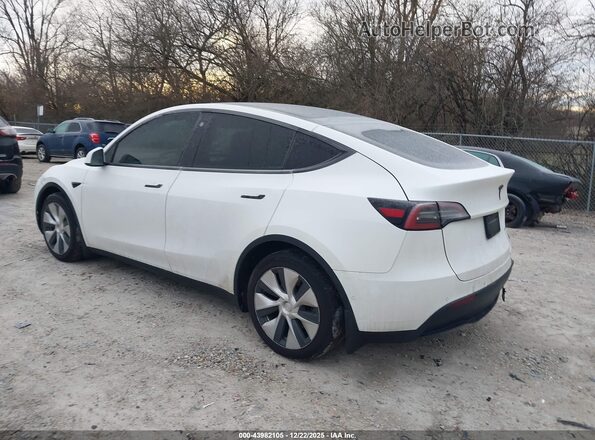 5YJYGDEE7MF138667 2021 TESLA MODEL Y White Tył lewy