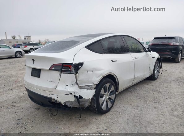 5YJYGDEE7MF138667 2021 TESLA MODEL Y White Tył prawy