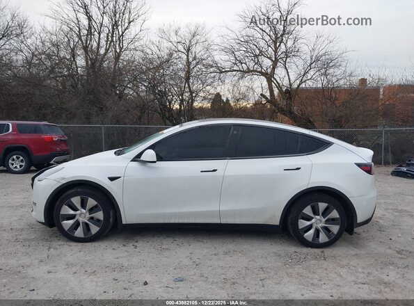5YJYGDEE7MF138667 2021 TESLA MODEL Y White Widok wnętrza 360 stopni
