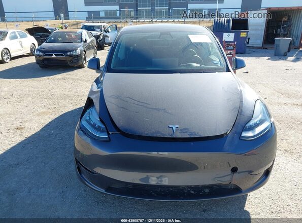 5YJYGDEE9LF037919 2020 TESLA MODEL Y Dark Blue Вид панели приборов
