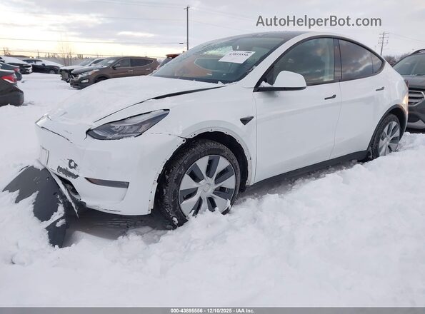 5YJYGDEE9LF044109 2020 TESLA MODEL Y Белый Передняя левая четверть