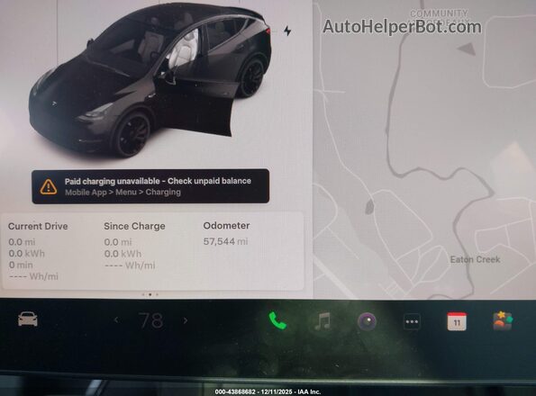 5YJYGDEF2MF201974 2021 TESLA MODEL Y Black 