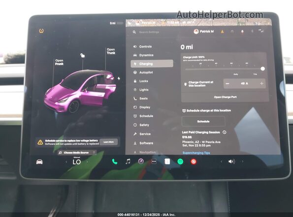5YJYGDEF5MF266608 2021 TESLA MODEL Y Black 