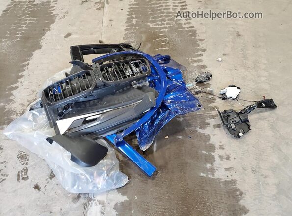5YM13EC02R9U29340 2024 BMW X3 Синий Вид наклейки с VIN-кодом