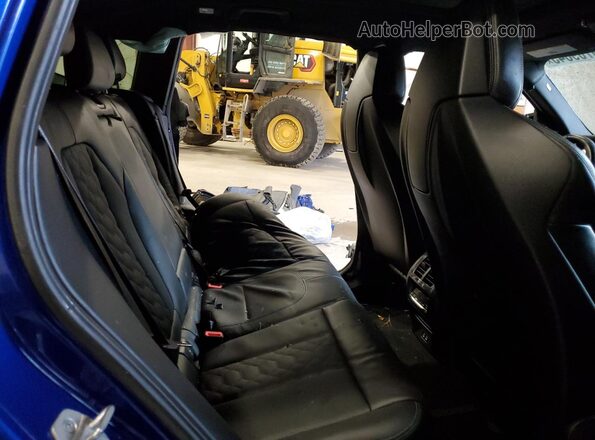 5YM13EC02R9U29340 2024 BMW X3 Синий Вид задней части салона