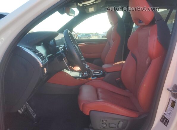 5YM13EC05R9X09527 2024 BMW X3 White წინა სალონის ხედი