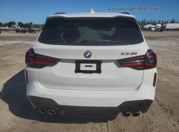 5YM13EC05R9X09527 2024 BMW X3 White უკანა ხედი