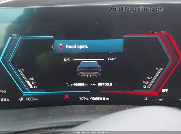 5YM23CS00P9R14356 2023 BMW XM Dark Blue უკანა სავარძლების ხედი
