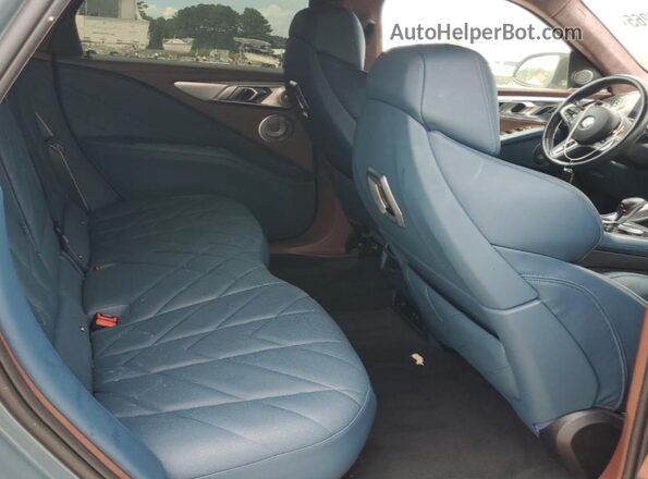 5YM23CS00P9S28365 2023 BMW XM Синий Вид задней части салона