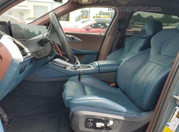 5YM23CS00P9S28365 2023 BMW XM Синий Вид салона спереди