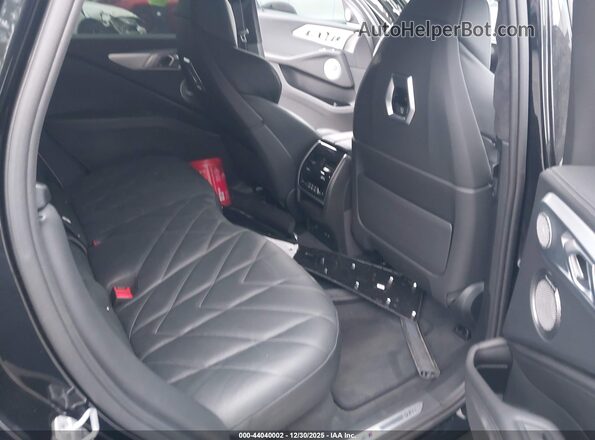 5YM23CS00R9U25670 2024 BMW XM Black VIN sticker view