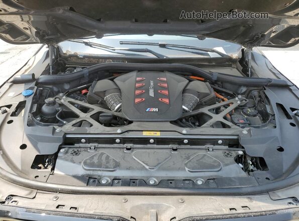 5YM23CS05P9S15319 2023 BMW XM Gray უკანა სალონის ხედი